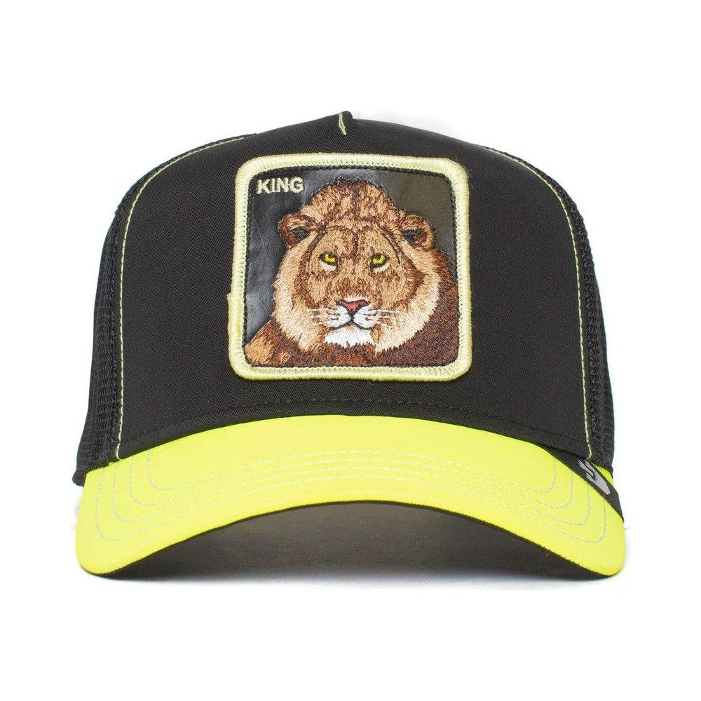Goorin Bros King כובע מצחייה אריה שחור צהוב