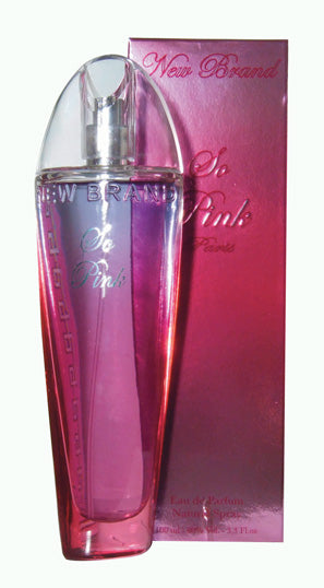 New Brand Ladies So Pink EDP Spray 100 ML ניו ברנד סו פינק בושם לאשה אדפ 100 מ"ל