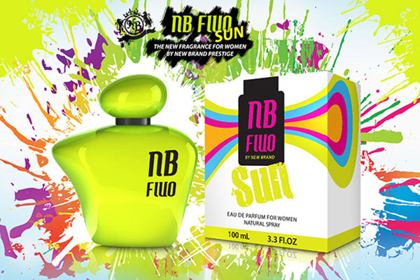 New Brand Nb Fluo Sun Eau De Parfum 100 ml ניו ברנד פלואו סאן בושם לאשה אדפ 100 מ"ל