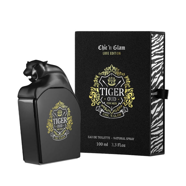 Chic 'N Glam Men's Luxe Edition Tiger Oud EDP Chic &amp; Glam Luxe Tiger Oud Men's Perfume EDP 100 мл