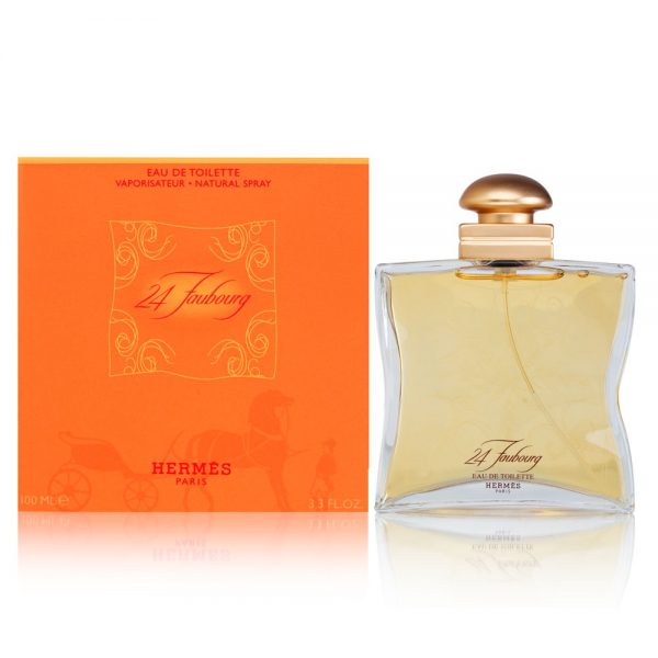 Hermes 24 Faubourg Eau De Toilette 100 ml Tester טסטר הרמס 24 פובורג א.ד.ט לאישה 100 מ"ל