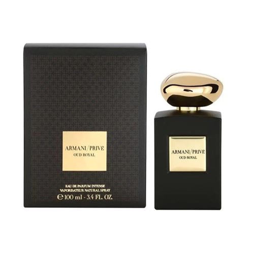 Giorgio Armani - Prive Oud Royal EDP Intense Unisex 100ML - פרייב אוד רויאל אדפ אינטנס יוניסקס 100 מ"ל - ג'ורג'יו ארמני