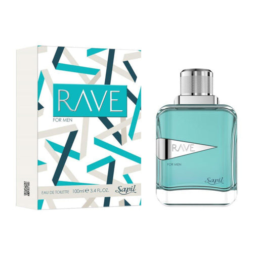 Swiss Arabian - Sapil - Rave EDT For Men 100ML - סאפיל - רייב אדט לגבר 100 מ"ל - סוויס ערביאן