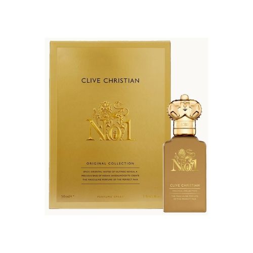 كلايف كريستيان - المجموعة الأصلية - عطر رقم 1 أو دو برفيوم للرجال 50 مل - المجموعة الأصلية - عطر رقم 1 أو دو برفيوم للرجال 50 مل - كلايف كريستيان