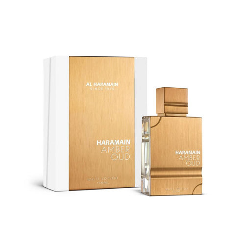 الحرمين - عطر أمبر عود وايت إديشن للنساء 60 مل - عطر أمبر عود وايت إديشن للنساء 60 مل - الحرمين