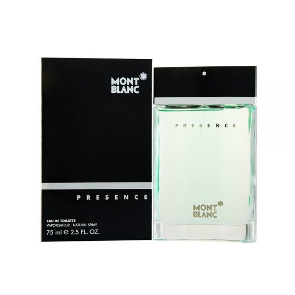 Mont Blanc Presence EDT 75 ML Spray מונט בלאנק פריזונס אדט לגבר 75 מ"ל- בושם נדיר
