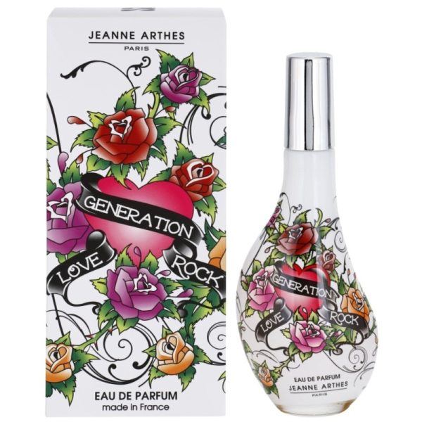 Jeanne Arthes Love Generation Rock EDP 60 ML ג'אן ארטז לאב ג'נראשיון רוק אדפ 60 מ"ל