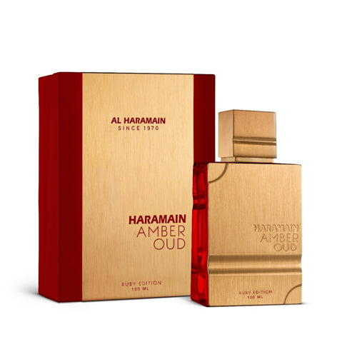 الحرمين - عطر أمبر عود روبي إديشن للجنسين 100 مل - عطر أمبر عود روبي إديشن للجنسين 100 مل - الحرمين