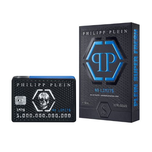 Philip Plein - No Limits Super Fresh EDT For Men 50ML - נו לימיטס סופר פרש אדט לגבר 50 מ''ל - פיליפ פליין