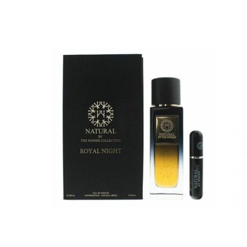 Коллекция Woods — Royal Night, набор из 2 предметов, унисекс, 100 мл, парфюмированная вода + флакон для замены 5 мл — Набор из 2 предметов, унисекс, 100 мл, парфюмированная вода + флакон для замены 5 мл — Коллекция Woods