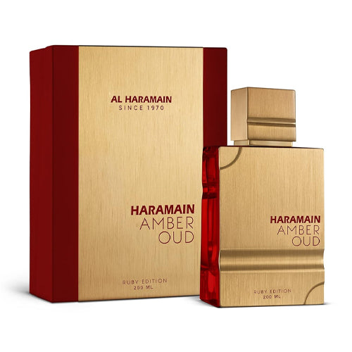 Al Haramain - Amber Oud Ruby Edition EDP Unisex 200ML - אמבר אוד רובי אדישן אדפ יוניסקס 200 מ"ל - אל הרמיין