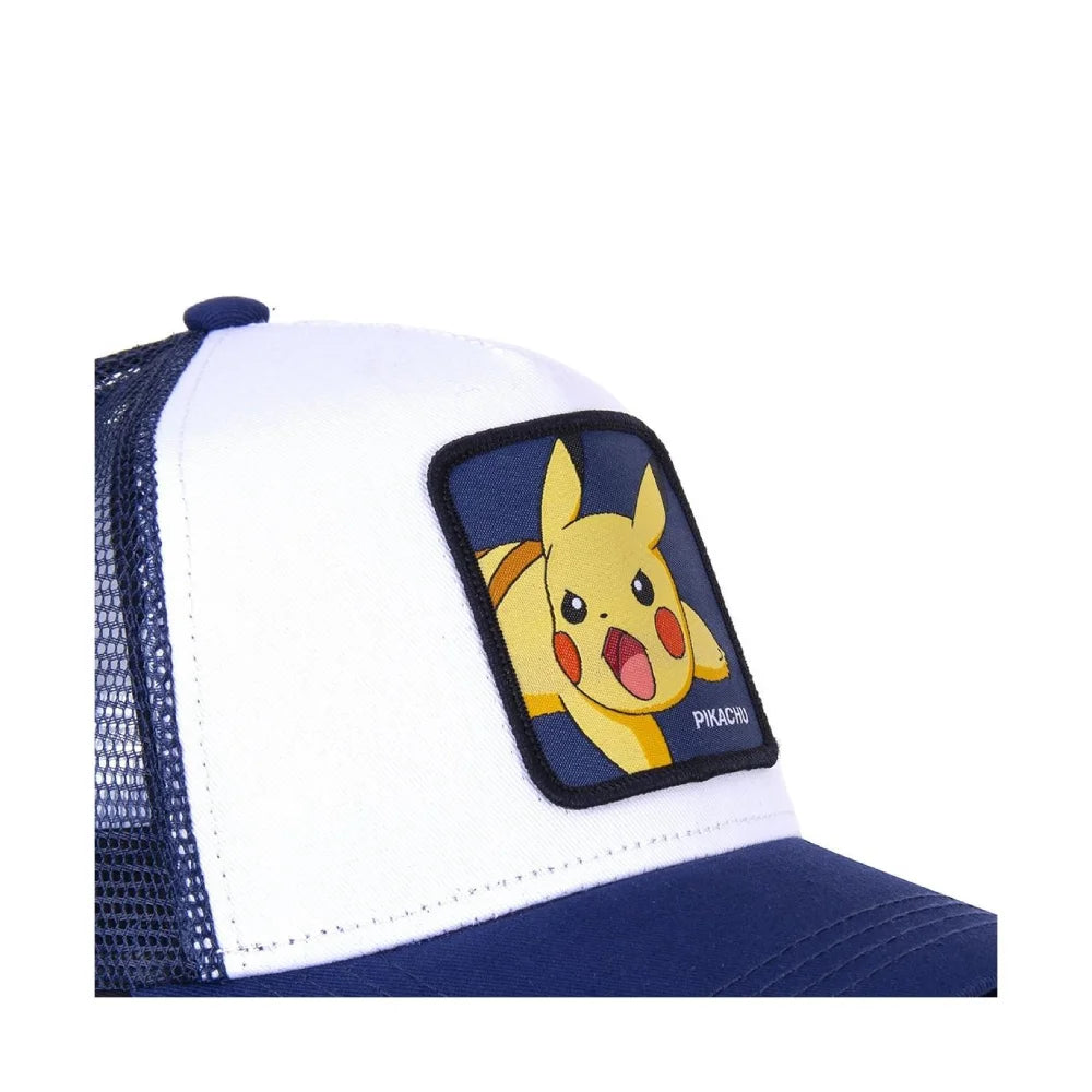 Caps Lab Pokemon Pikachu כובע מצחייה פיקצ'ו כחול לבן