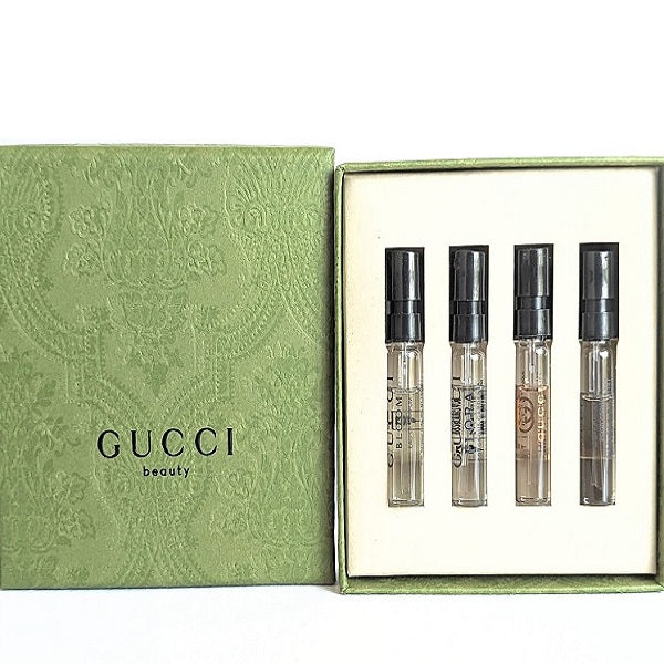 Gucci gift set 4 miniatures for men 6 ml גוצ'י סט עם 4 דוגמיות בושם לגבר