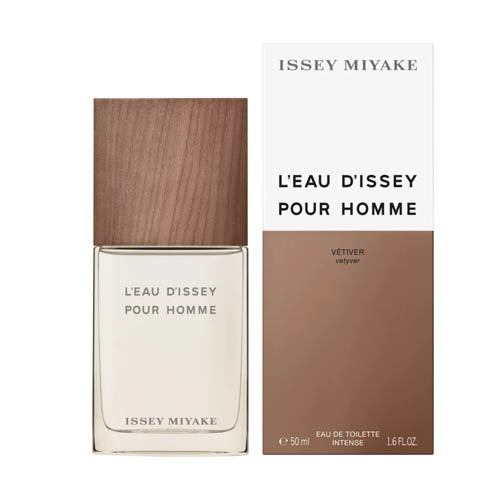 Issey Miyake - L'eau D'issey Pour Homme Vetiver EDT For Men 50ML - לאו דאיסי פור הום וטיבר אדט לגבר 50 מ"ל - איסי מיאקי
