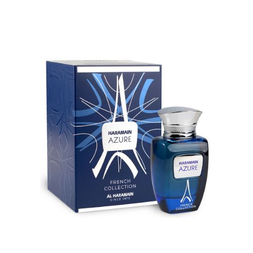 Al Haramain - French Collection Azure EDP For Men 100ML - פרנץ' קולקשן אזור אדפ לגבר 100 מ"ל - אל הרמיין