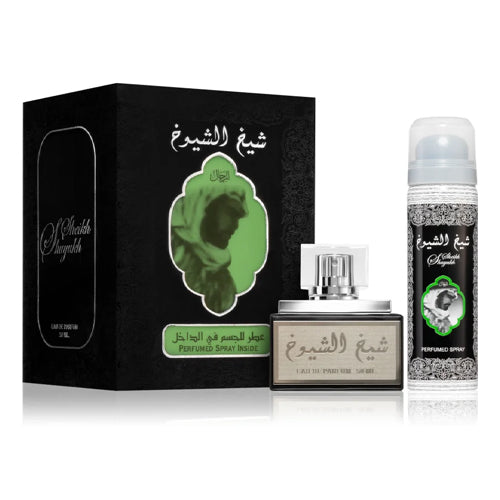 Lattafa - Sheikh Al Shuyukh Black 2PCS EDP Unisex 50ML + Deodorant 50ML - שייח אל שויוח בלאק מארז 2 חלקים אדפ יוניסקס 50 מ"ל + דאודורנט 50 מ"ל - לטאפה