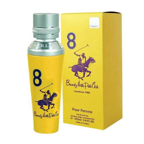 بيفرلي هيلز بولو كلوب - عطر رقم 8 للنساء 100 مل - عطر رقم 8 للنساء 100 مل - بيفرلي هيلز بولو كلوب