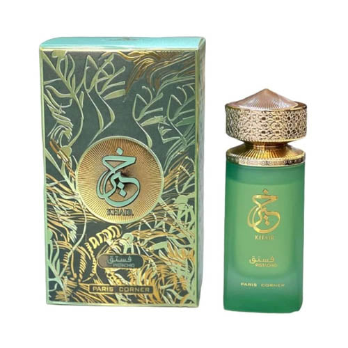 Paris Corner - Khair Pistachio EDP Unisex 100ML - קהיר פיסטשיו אדפ יוניסקס 100 מ"ל - פריז קורנר