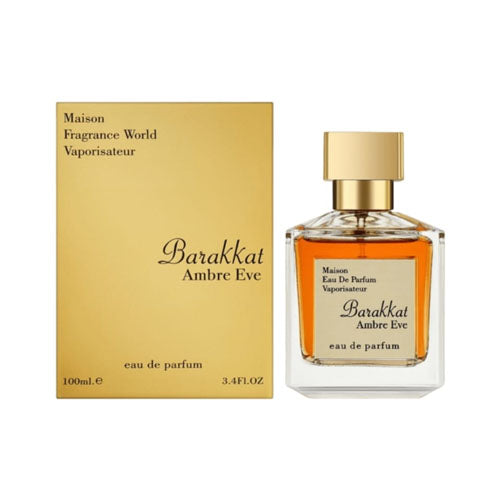 Fragrance World - Barakkat Ambre Eve EDP Unisex 100ML - בראקאת אמברה איב אדפ יוניסקס 100 מ"ל - פרגרנס וורלד