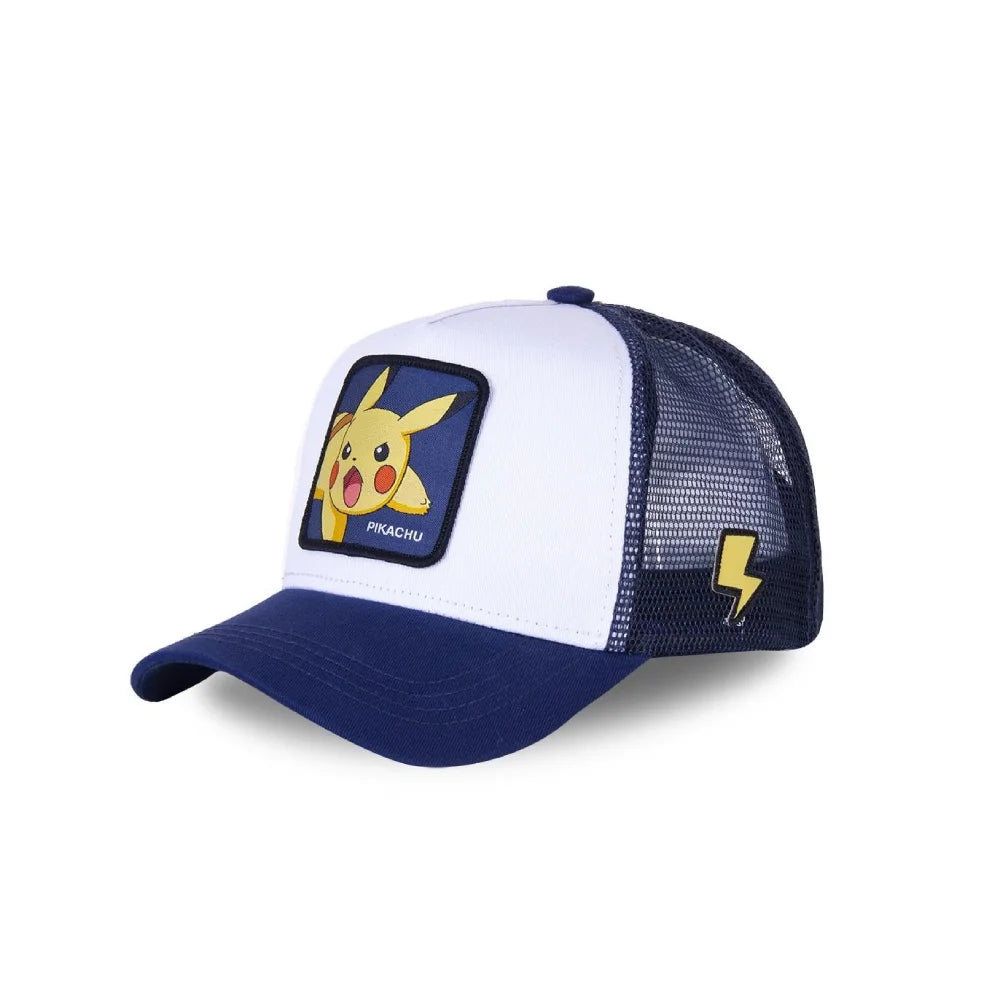 Caps Lab Pokemon Pikachu כובע מצחייה פיקצ'ו כחול לבן