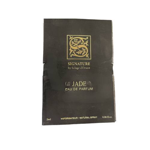 Samples - Signature - Jade EDP Unisex 2ML - דוגמיות - ג'ייד אדפ יוניסקס 2 מ"ל - סיגנטור