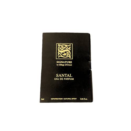 Samples - Signature - Santal EDP Unisex 2ML - דוגמיות - סנטל אדפ יוניסקס 2 מ"ל - סיגנטור