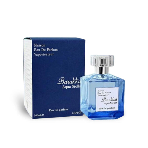 Fragrance World - Barakkat Aqua Stellar EDP Unisex 100ML - בראקאת אקווה סטילר אדפ יוניסקס 100 מ"ל - פרגרנס וורלד