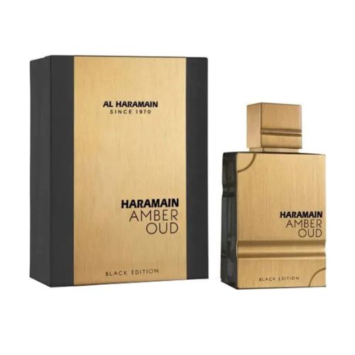 Al Haramain - Amber Oud Black Edition EDP Men 60ML - אמבר אוד בלאק אדישן אדפ לגבר 60 מ"ל - אל הרמיין