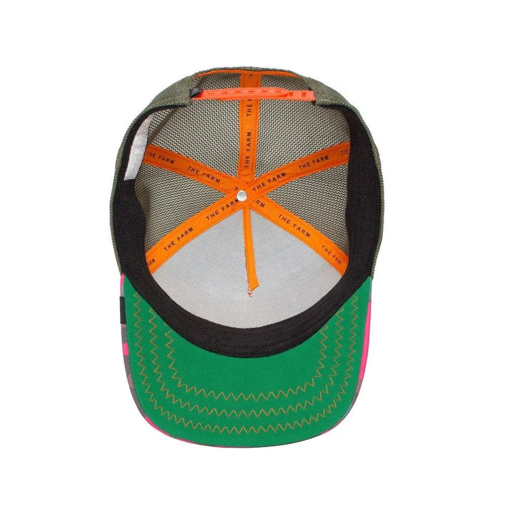 Goorin Bros Game On כובע מצחייה גורין אייל הסוואה ורוד - ירוק