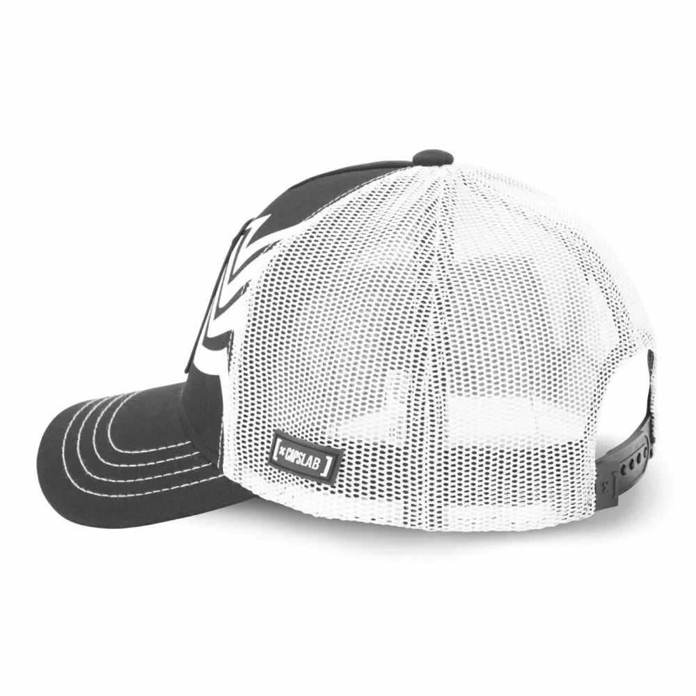 Caps Lab Venom כובע מצחייה ונום שחור לבן
