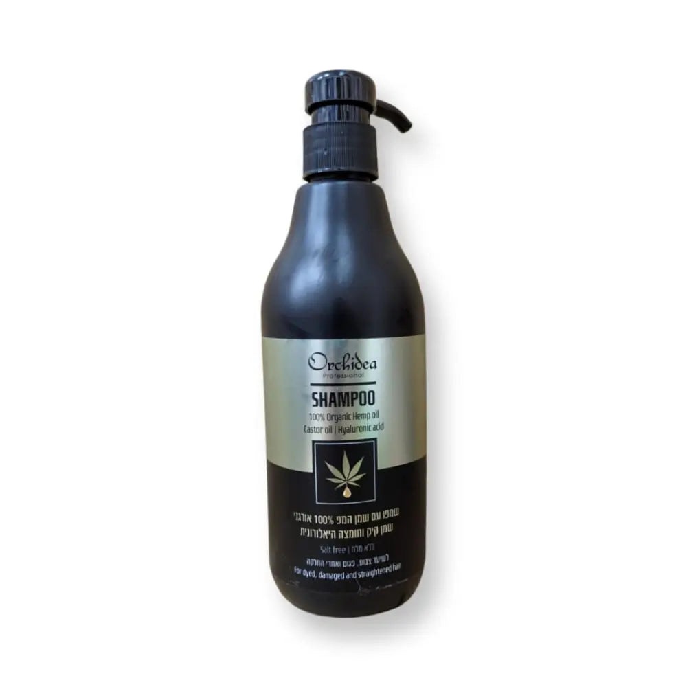 Orchidea Shampoo 100% Organic Hemp Oil 500ml שמפו לשיער