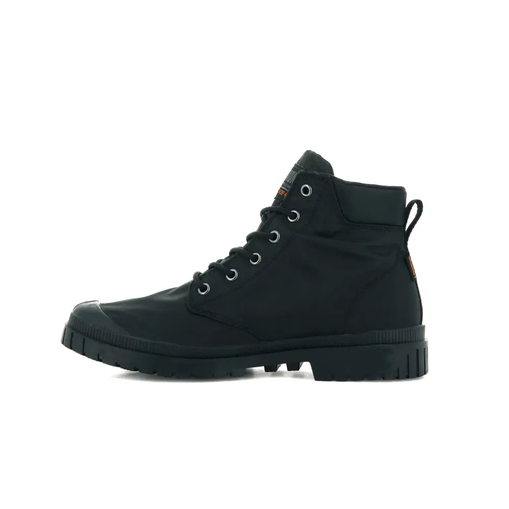 Palladium Pampa SP20 Cuff WP+ נעלי פלדיום שחורות לגבר