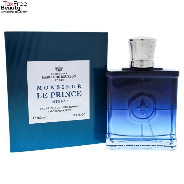 Monsieur Le Prince Intense by Princesse Marina De Bourbon for Men 100 ML EDP Spray מונסייר אינטנס מרינה דה בורבון לגבר 100 מ"ל