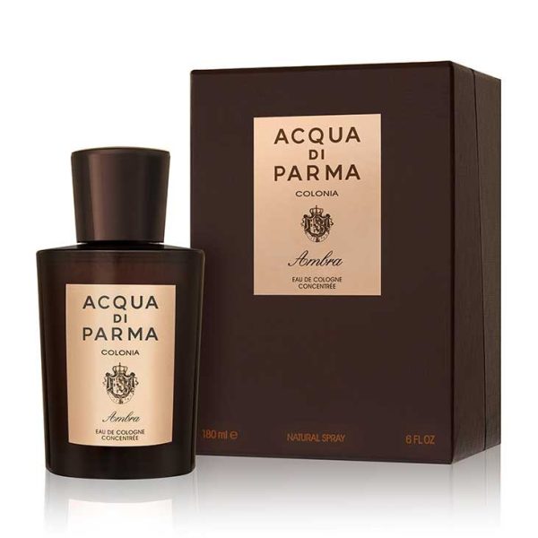 Acqua Di Parma Colonia Ambra Concentre Men EDC 180 ML Tester טסטר אקווה דה פארמה קולוניה אמברה קונסנטרה 180 מ"ל