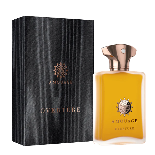 Amouage Overture Mens Eau De Parfum 100 ml Tester אמואג' אוברטור אדפ 100 מ"ל בושם לגבר באריזת טסטר