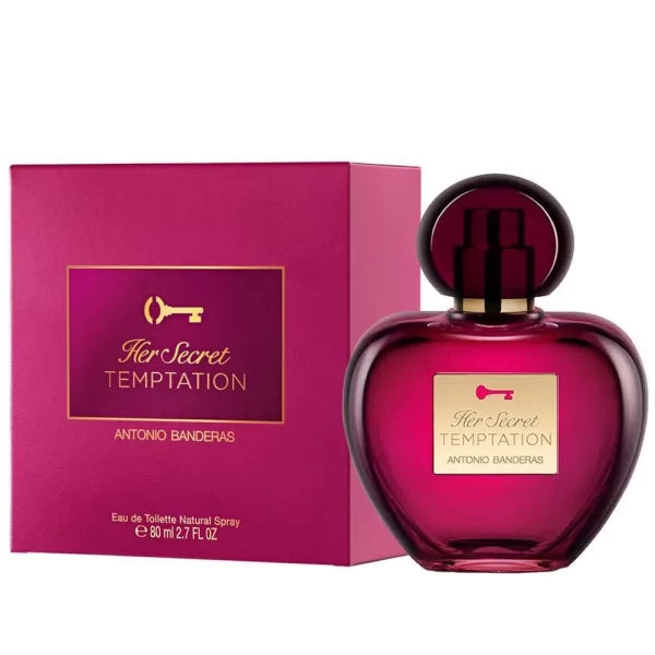 Antonio Banderas Her Secret Temptation Women EDT 80 мл Antonio Banderas Her Secret Temptation Eau de Toilette for Women 80 мл