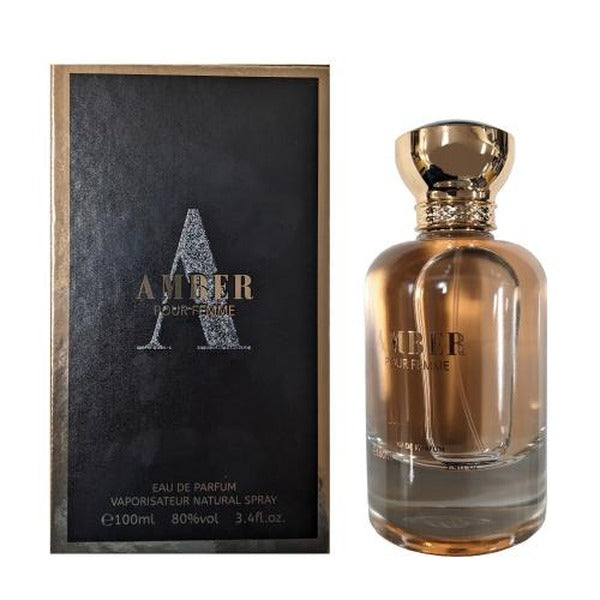 Bharara A Amber Ladies Pour Femme EDP 100 ml בהררה A אמבר לאשה אדפ 100 מ״ל