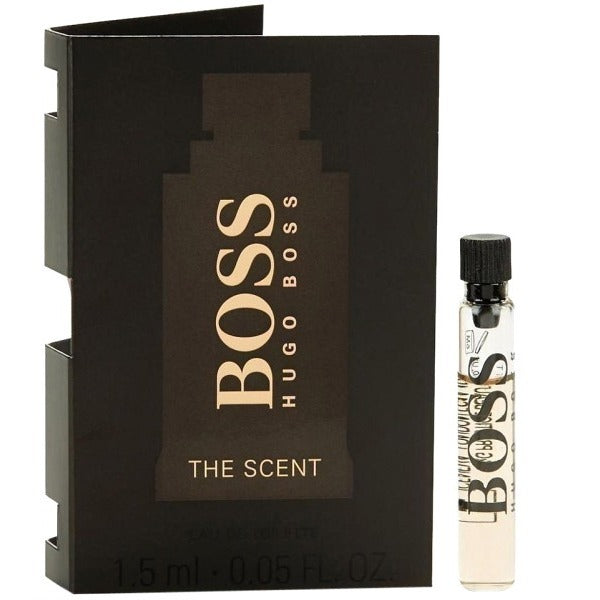 Boss Hugo Boss The Scent Eau De Toilette 1.5 ML Vial הוגו בוס דה סנט אדט דוגמית 1.5 מ"ל