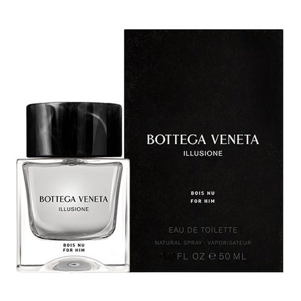 Bottega Veneta Illusione Bois Nu Pour Homme Eau De Toilette Spray 50 ml בוטגה ונטה בואיס נואי בושם לגבר אדט 50 מ"ל
