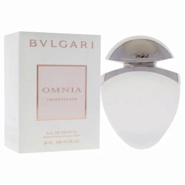 Bvlgari Omnia Crystalline Miniature Eau De Toilette 25 ML בולגרי אומניה  קריסטלין מיניאטור א.ד.ט 25 מ"ל