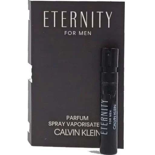Calvin Klein Eternity For Men Parfum EDP 1.2 ML Vial דוגמיות קלווין קליין איטרנטי פרפיום לגבר 1.2 מ"ל