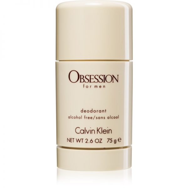 Calvin Klein Obsession Deodorant Stick-Alcohol Free- 75 ml קלוין קליין לגבר 75 גר CK דאו סטיק נטול אלכוהול