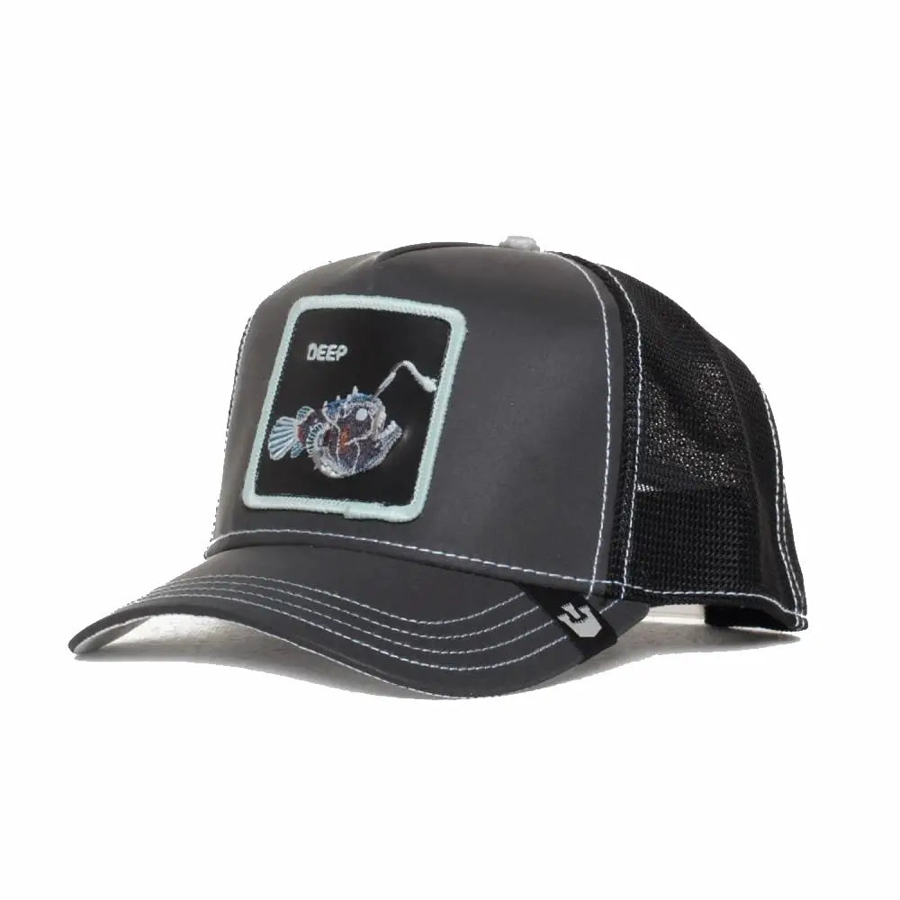 Goorin Bros Deep כובע מצחייה גורין דג טורף שחור