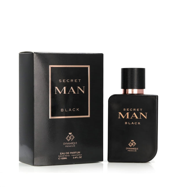 Dynamique Prm Secret Man Black Edp 100Ml Man Fragrance