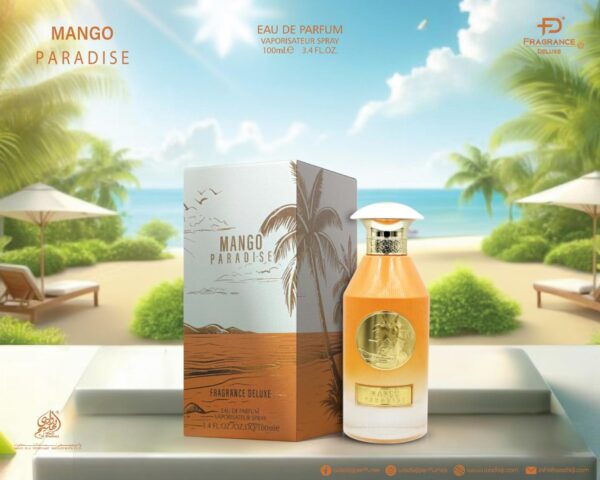 Fragrance De Luxe Mango Paradise Unisex Eau De Parfum 100 ml בושם יוניסקס
