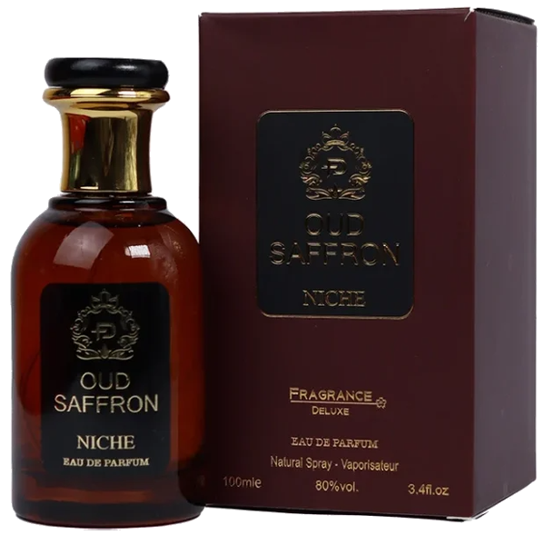 Fragrance De Luxe Oud Saffron Niche Unisex Eau De Parfum Spray 100 ml
