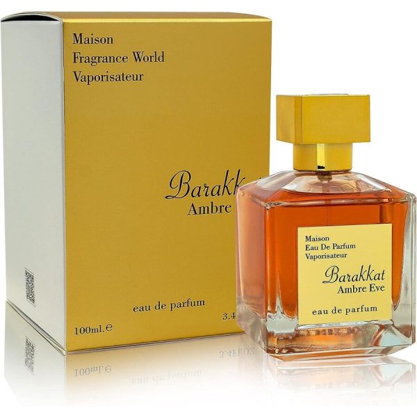 Fragrance World Barakkat Ambre Eve TESTER EDP 100 ml טסטר פרגרנס וורלד בושם בראקאת אמברה איב אדפ יוניסקס 100 מ"ל