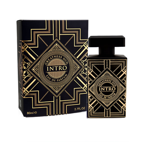 Fragrance World Greatness Oud Intro EDP 80ml בושם יוניסקס