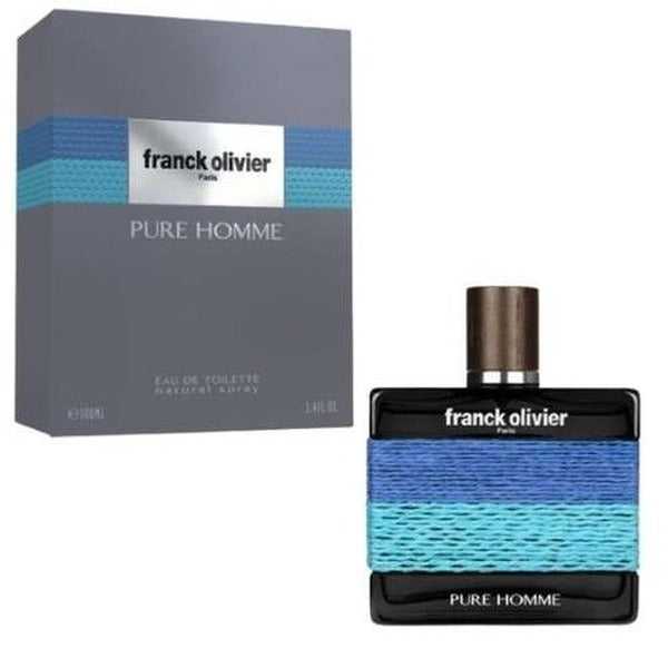 Franck Olivier Pure Homme Eau De Toilette 100 ml פרנק אוליביה פיור הום בושם לגבר אדט 100 מ"ל