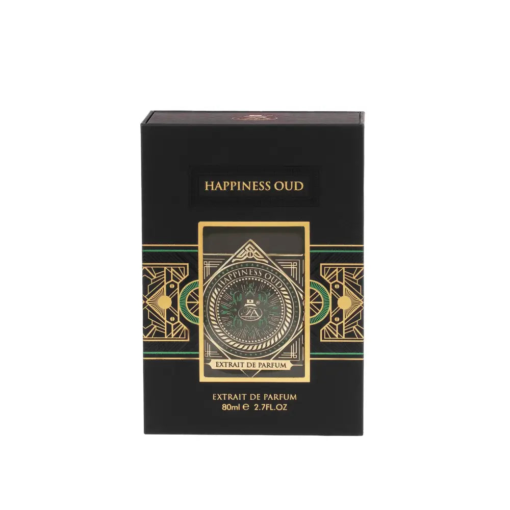 Fragrance World Happiness Oud Extrait De Parfum 80ml בושם יוניסקס